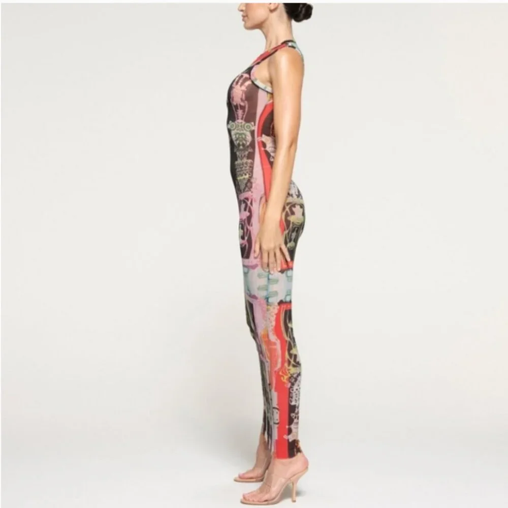 Skims summer mesh dress high neck long dress - Picture 9 of 13